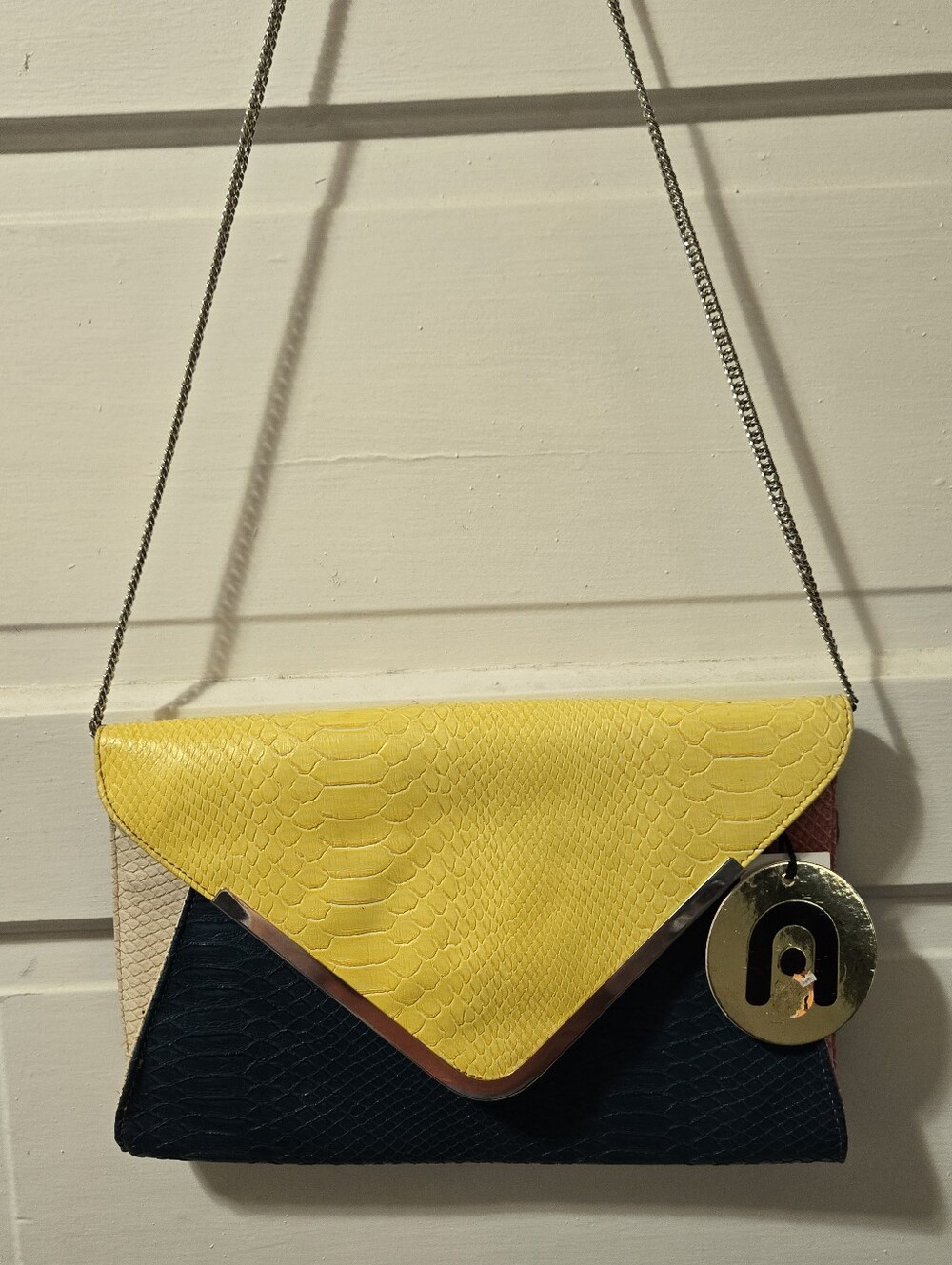 Nila Anthony Envelope Clutch (Style 20295 Navy)